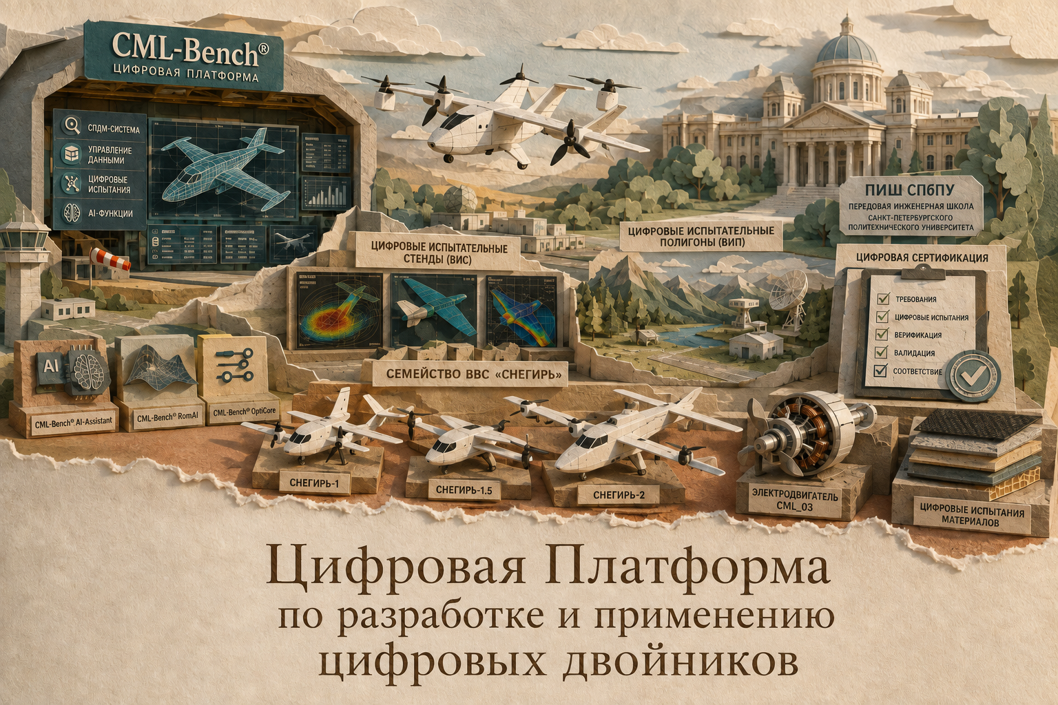 Иллюстрация к статье о цифровой платформе CML-Bench®
